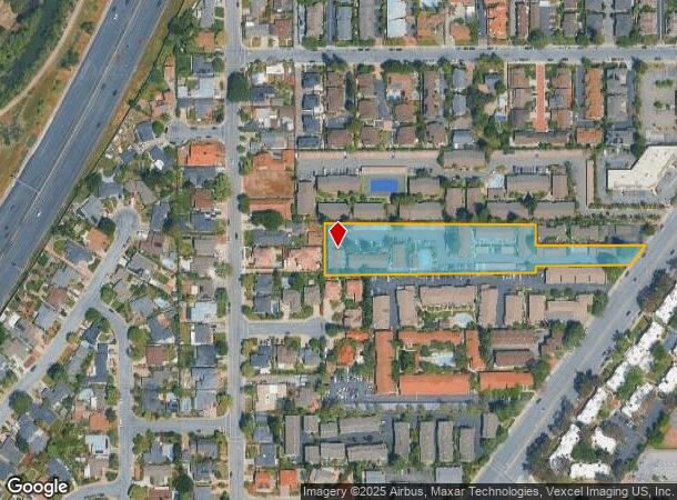 3555 S Bascom Ave, Campbell, CA Parcel Map