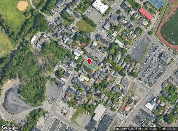  856 Capouse Ave, Scranton, PA Parcel Map