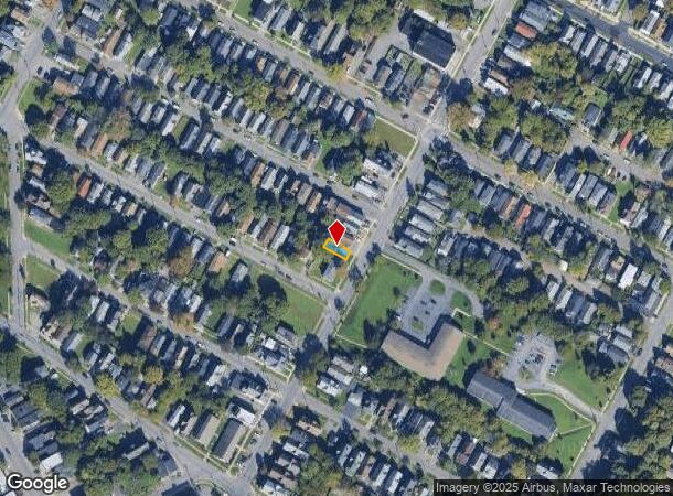  307 Pond St, Syracuse, NY Parcel Map