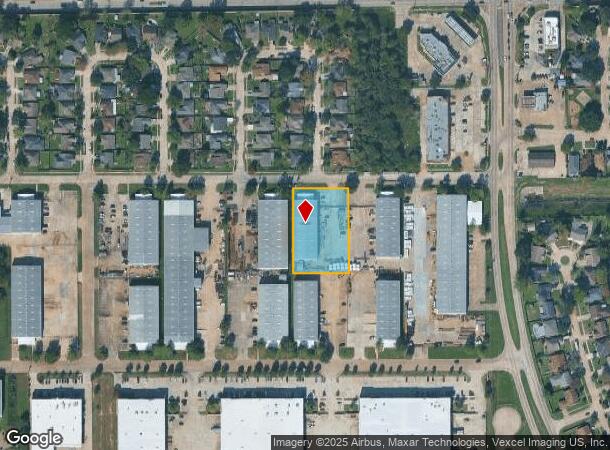  5119 Hiltonview Rd, Houston, TX Parcel Map