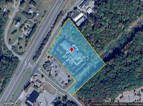  13100 Dowell Rd, Solomons, MD Parcel Map