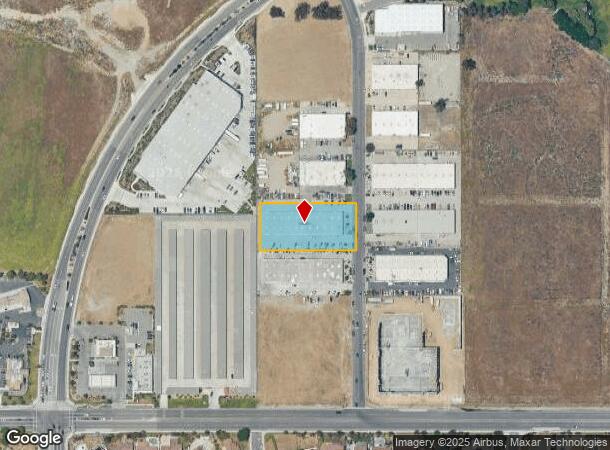  1260 N Fitzgerald Ave, Rialto, CA Parcel Map