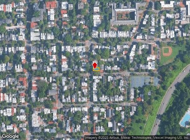  2737 O St Nw, Washington, DC Parcel Map
