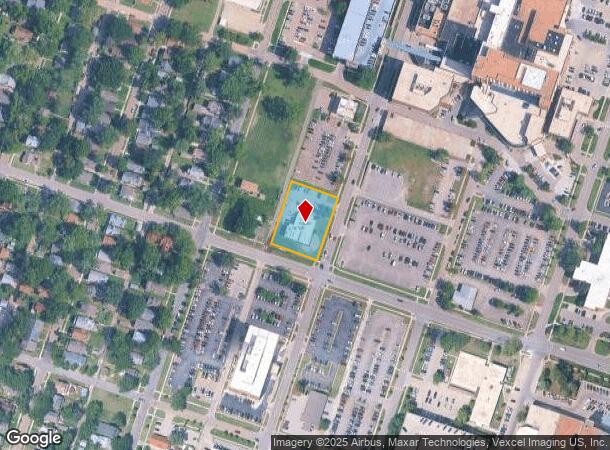 731 Sw Mulvane St, Topeka, KS Parcel Map