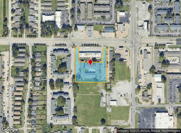  1140 E 61St St, Tulsa, OK Parcel Map