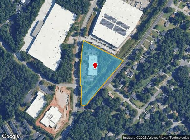 702 Old Peachtree Rd Nw, Suwanee, GA Parcel Map