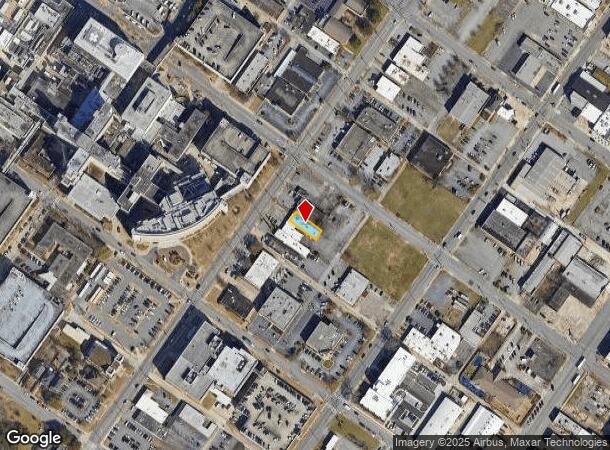  722 1St St, Macon, GA Parcel Map