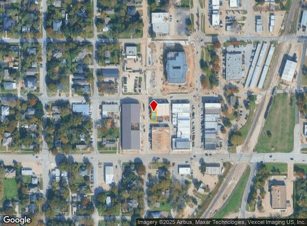 218 W Avenue F, Midlothian, TX Parcel Map