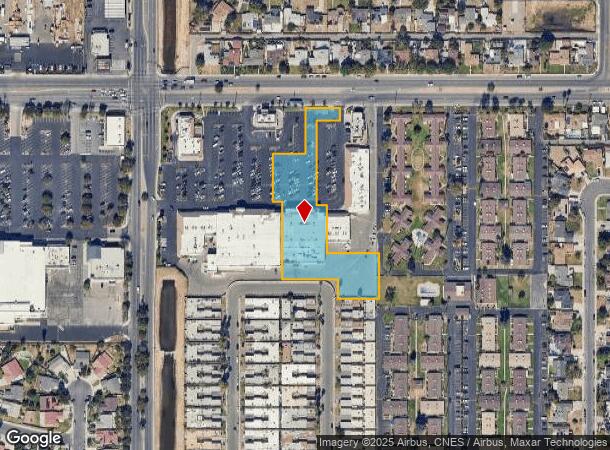 1501 White Ln, Bakersfield, CA Parcel Map