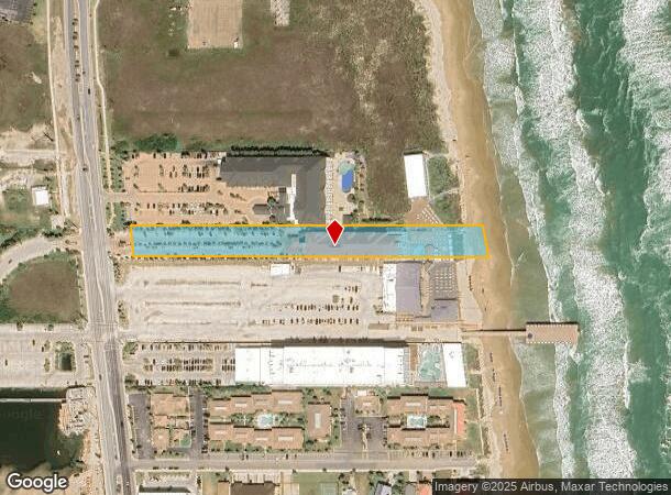  7000 Padre Blvd, South Padre Island, TX Parcel Map