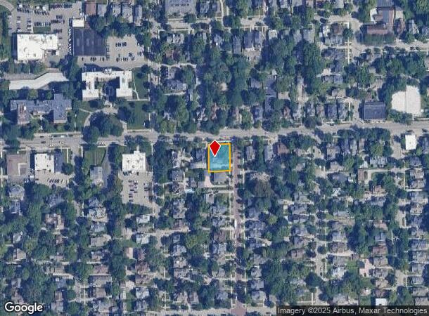  624 Cherry St Se, Grand Rapids, MI Parcel Map