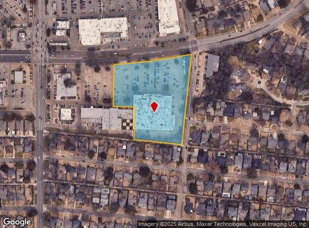 6464 E Mockingbird Ln, Dallas, TX Parcel Map