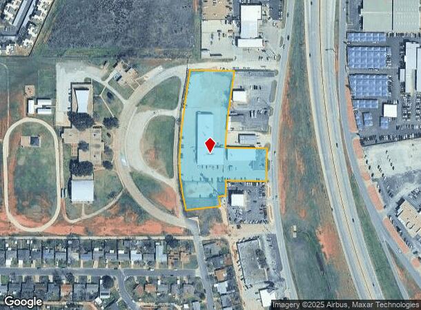 1580 S Clack St, Abilene, TX Parcel Map