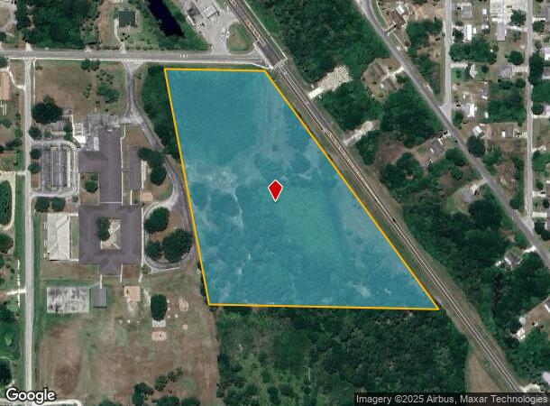 2865 Highway 98 N, Okeechobee, FL Parcel Map