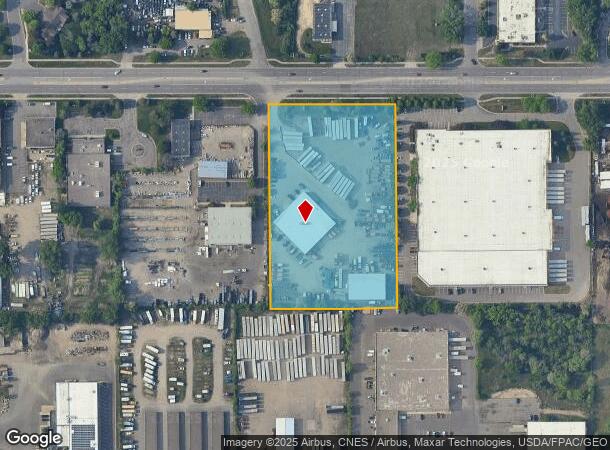  4025 85Th Ave N, Minneapolis, MN Parcel Map