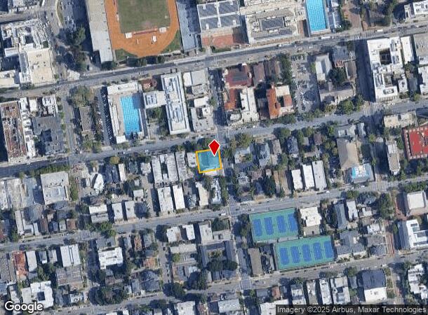  2298 Durant Ave, Berkeley, CA Parcel Map