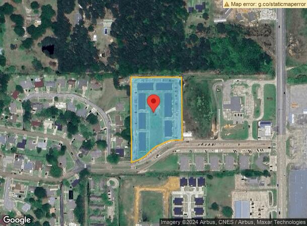  402 Green Briar St, Deridder, LA Parcel Map