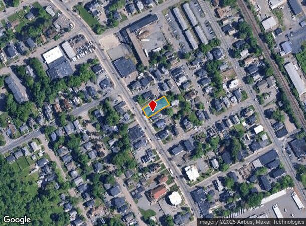  727 N Main St, Brockton, MA Parcel Map