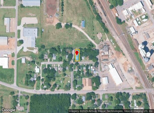  520 Russell St, Mulvane, KS Parcel Map