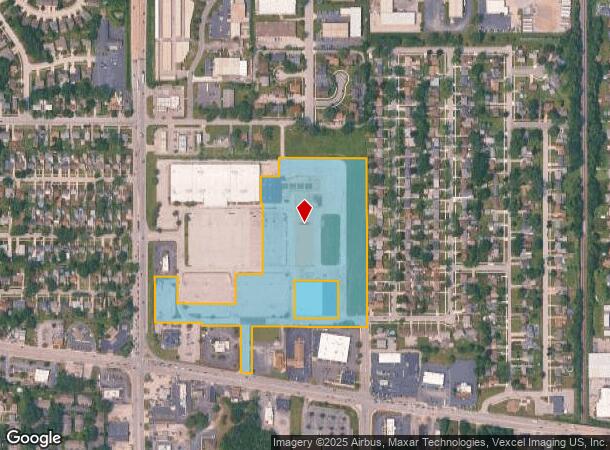 202 W Ridge Rd, Griffith, IN Parcel Map