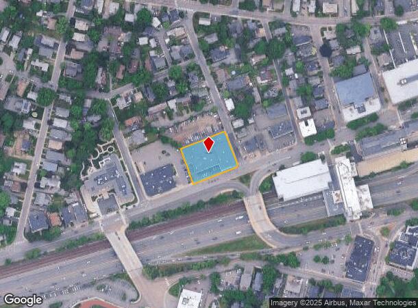 371 Washington St, Newton, MA Parcel Map