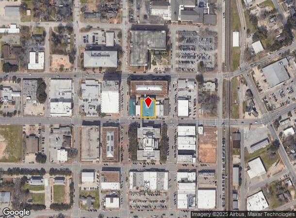  210 W Davis St, Conroe, TX Parcel Map