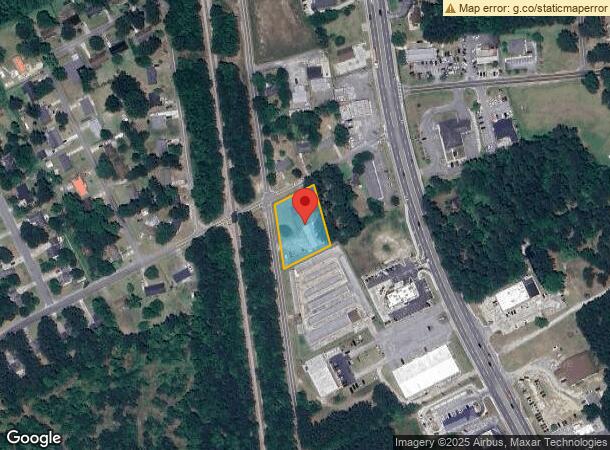  107 W 15Th St, Rincon, GA Parcel Map