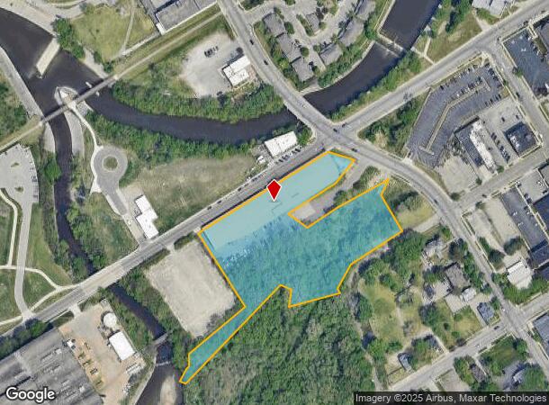  501 W Kearsley St, Flint, MI Parcel Map