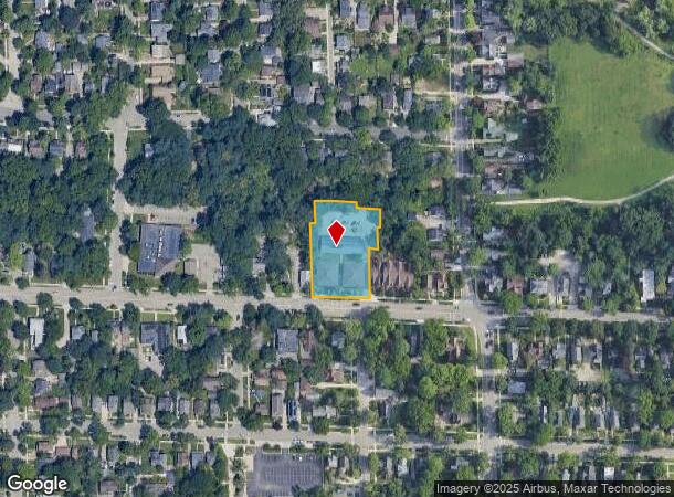 1000 W Huron St, Ann Arbor, MI Parcel Map