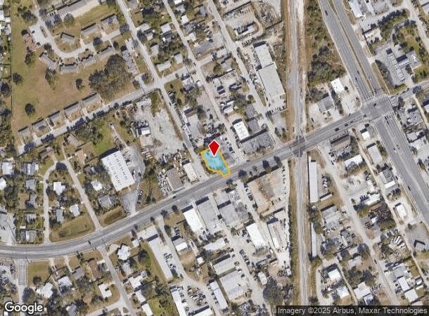  1667 Steele St, Melbourne, FL Parcel Map
