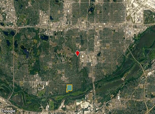  3131 W 110Th St, Minneapolis, MN Parcel Map