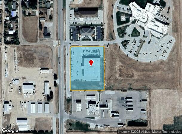  1702 S Main St, Scott City, KS Parcel Map