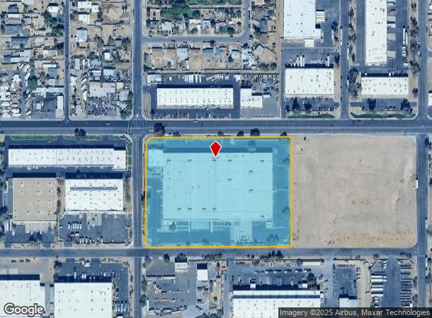  3865 W Van Buren St, Phoenix, AZ Parcel Map