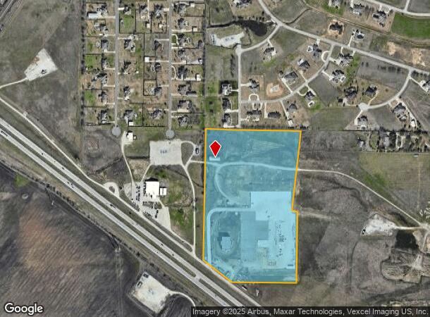  12544 Highway 287 N, Haslet, TX Parcel Map