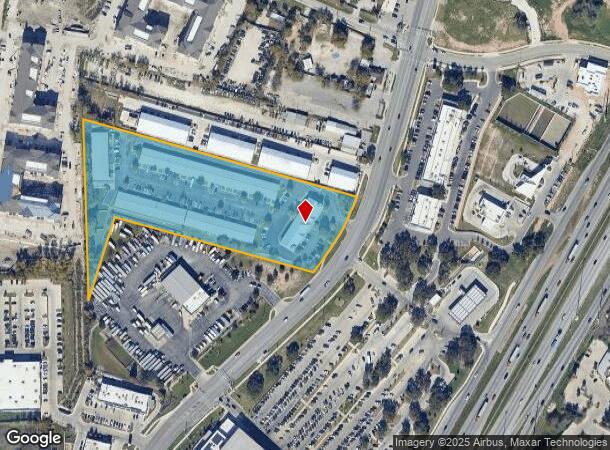 8708 S Congress Ave, Austin, TX Parcel Map