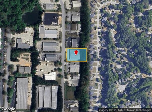 6919 Oak Ridge Commerce Way, Austell, GA Parcel Map