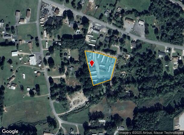 8364 Cedar St, Connelly Springs, NC Parcel Map