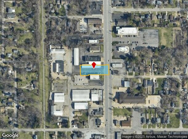 211 N Dixie Way, South Bend, IN Parcel Map