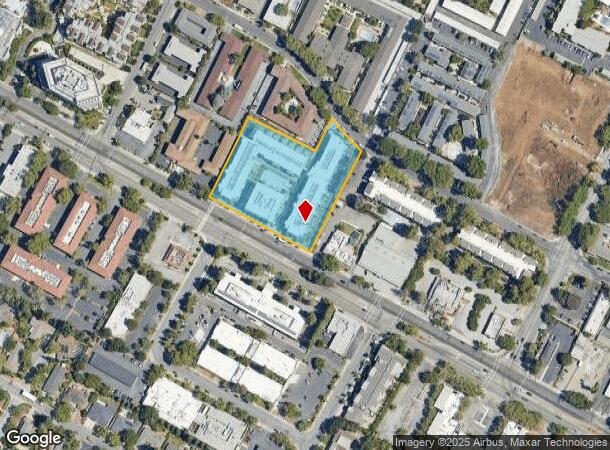  2260 W El Camino Real, Mountain View, CA Parcel Map