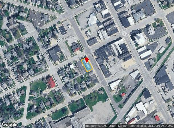 625 Scott St, Napoleon, OH Parcel Map