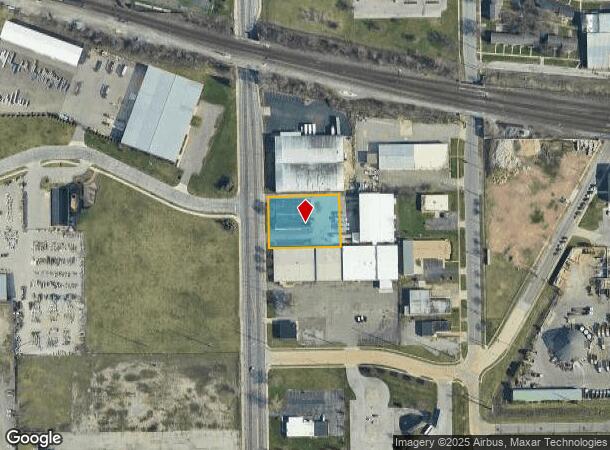  640 Chapin St, South Bend, IN Parcel Map
