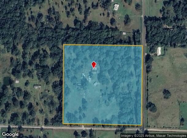 122 County Road 2850, Cleveland, TX Parcel Map