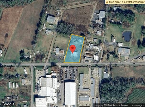  1135 Henderson Hwy, Breaux Bridge, LA Parcel Map