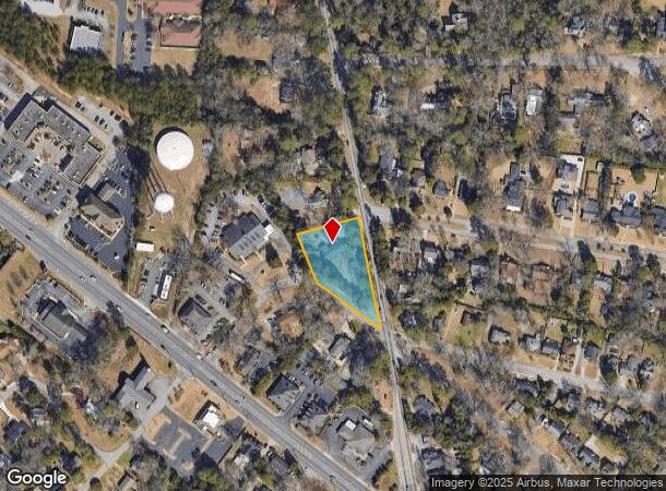  3931 Ridge Ave, Macon, GA Parcel Map