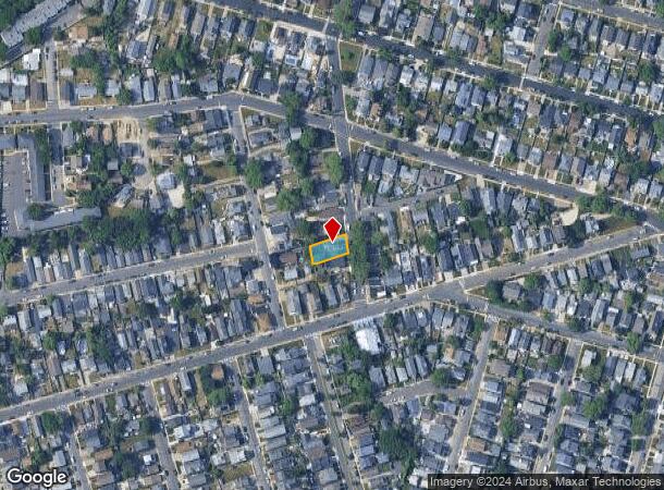  1719 Newman St, Belmar, NJ Parcel Map