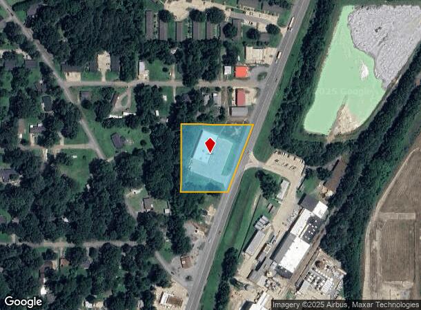 1501 N Washington St, Bastrop, LA Parcel Map
