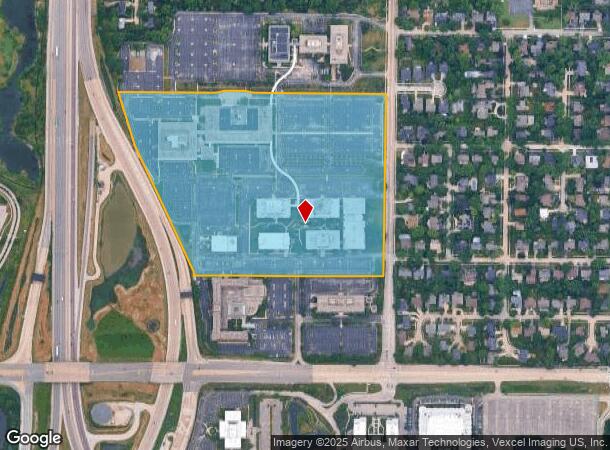 102 Wilmot Rd, Deerfield, IL Parcel Map