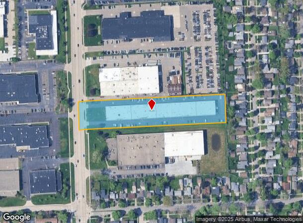 1030 N Crooks Rd, Clawson, MI Parcel Map
