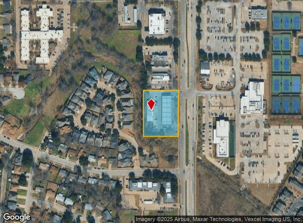  3532 Matlock Rd, Arlington, TX Parcel Map