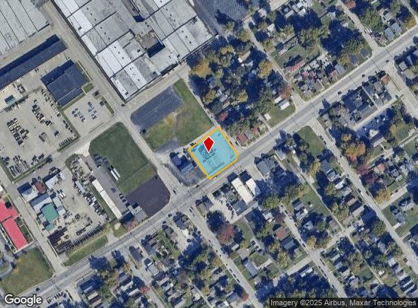  805 E 10Th St, Jeffersonville, IN Parcel Map